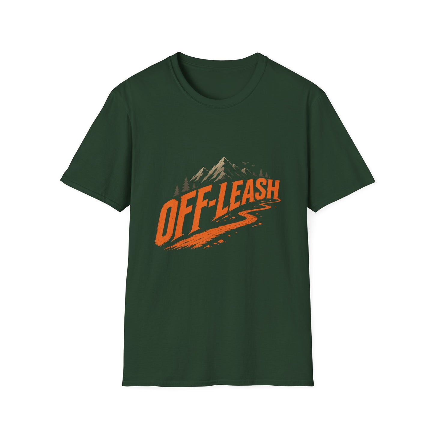 Off-Leash Mountain Trail Adventure T-Shirt