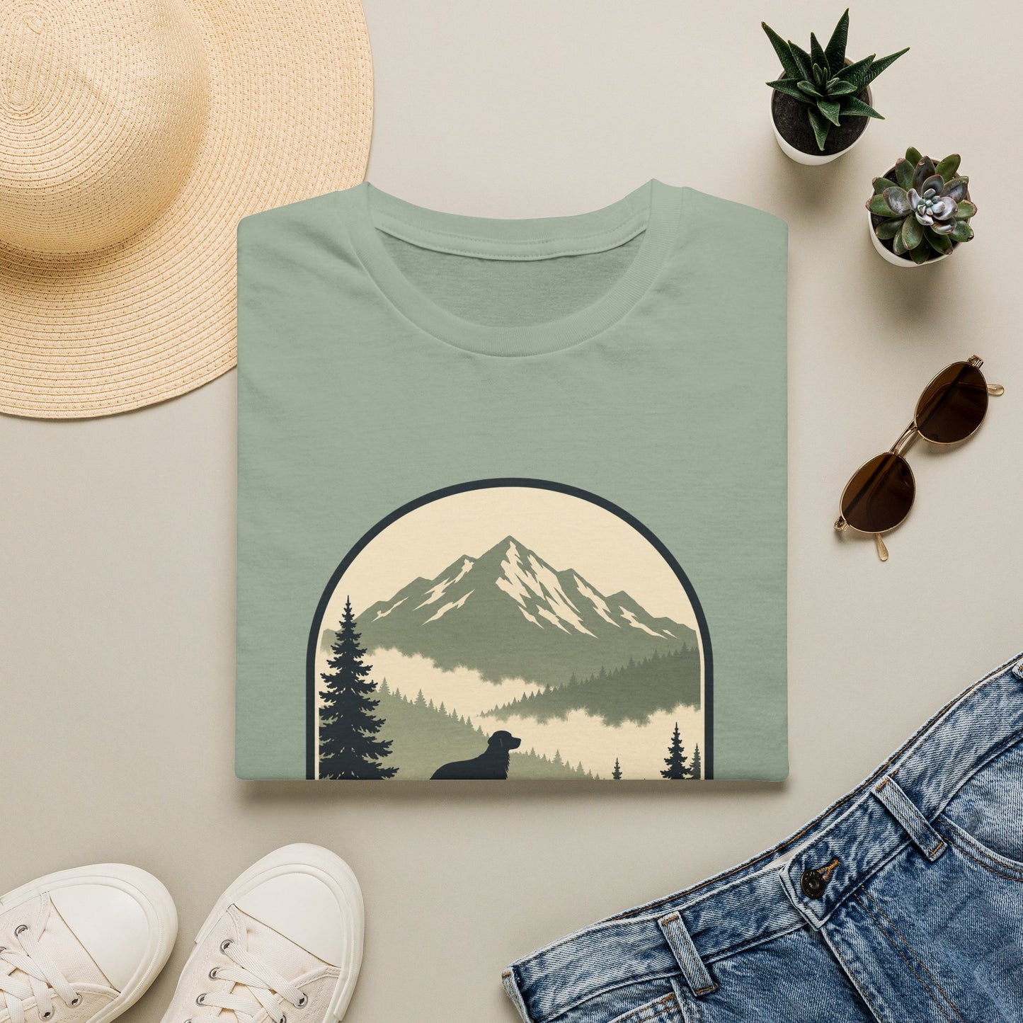 Good Dogs and Mountain Fog T-Shirt