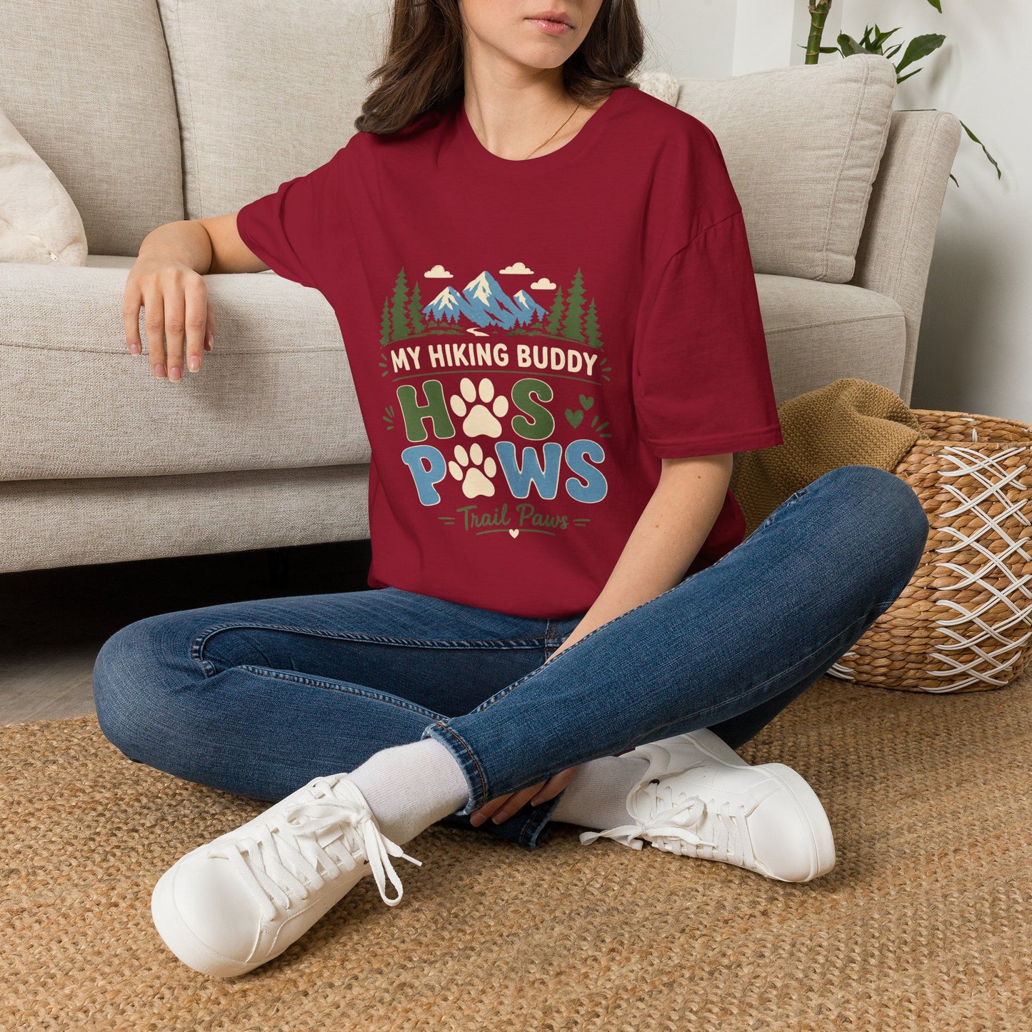 My Hiking Buddy Has Four Legs T-Shirt