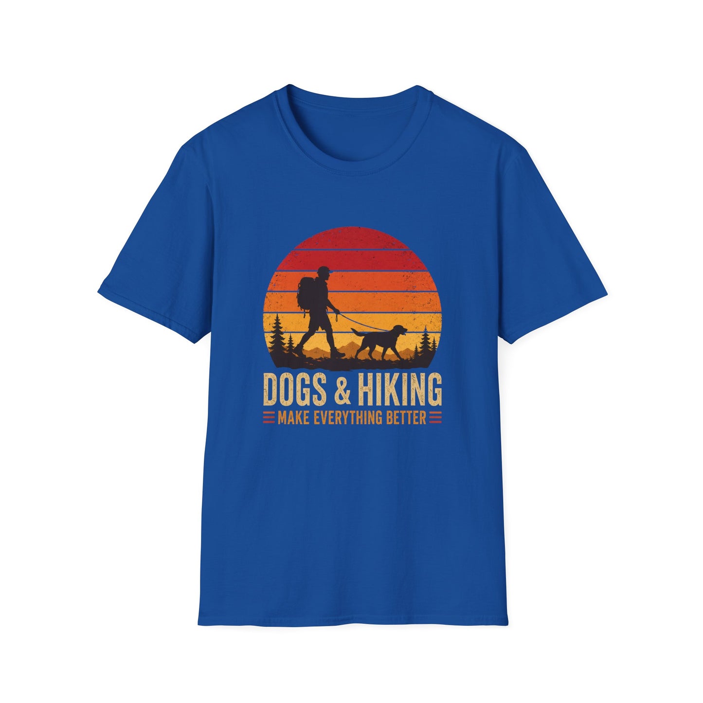 Dogs and Hiking Make Better Everything T-Shirt