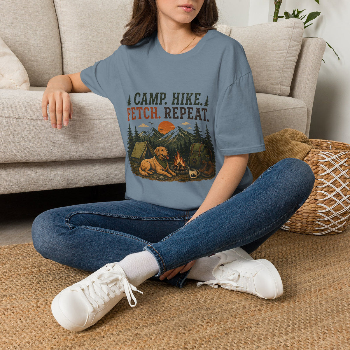Camp Hike fetch T-Shirt