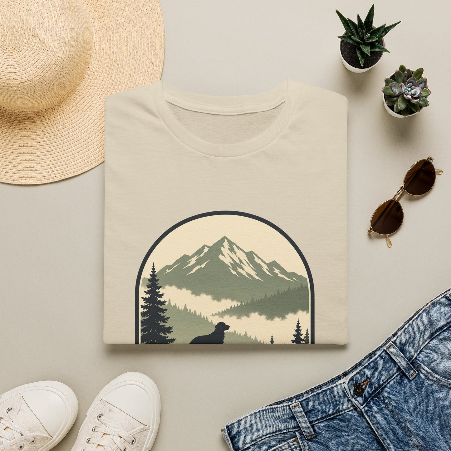 Good Dogs and Mountain Fog T-Shirt