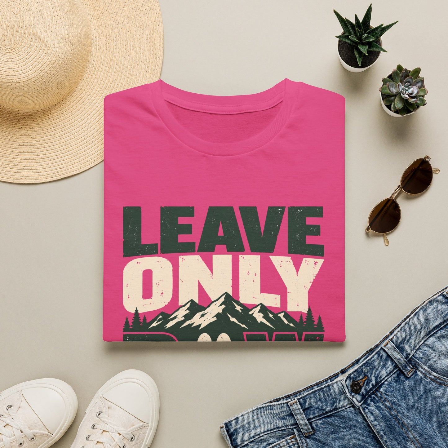 LEAVE ONLY PAW PRINTS T-Shirt