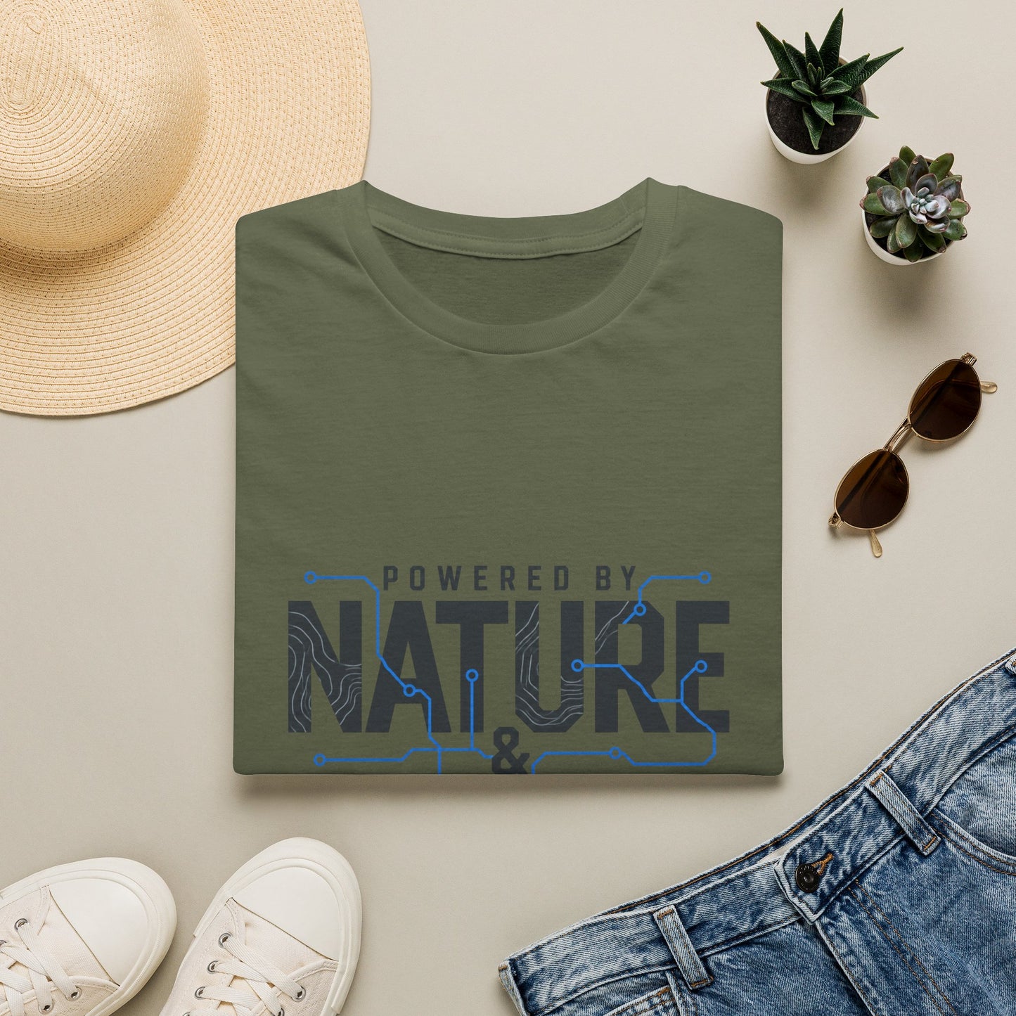 Powered by Nature & Nose Circuitry T-Shirt