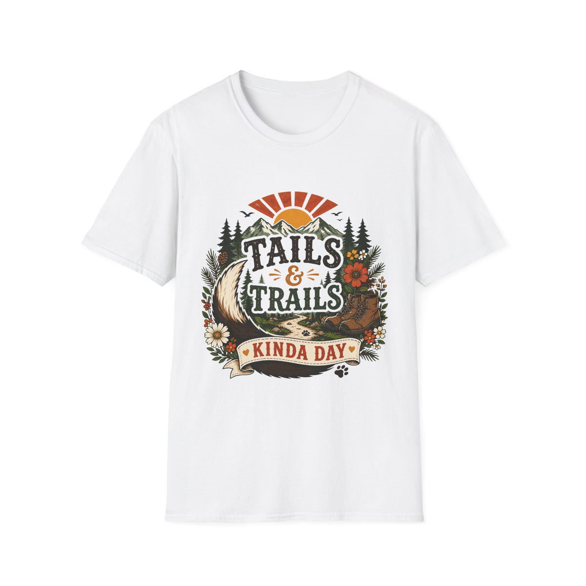 Tails and Trails Kind of Day T-Shirt