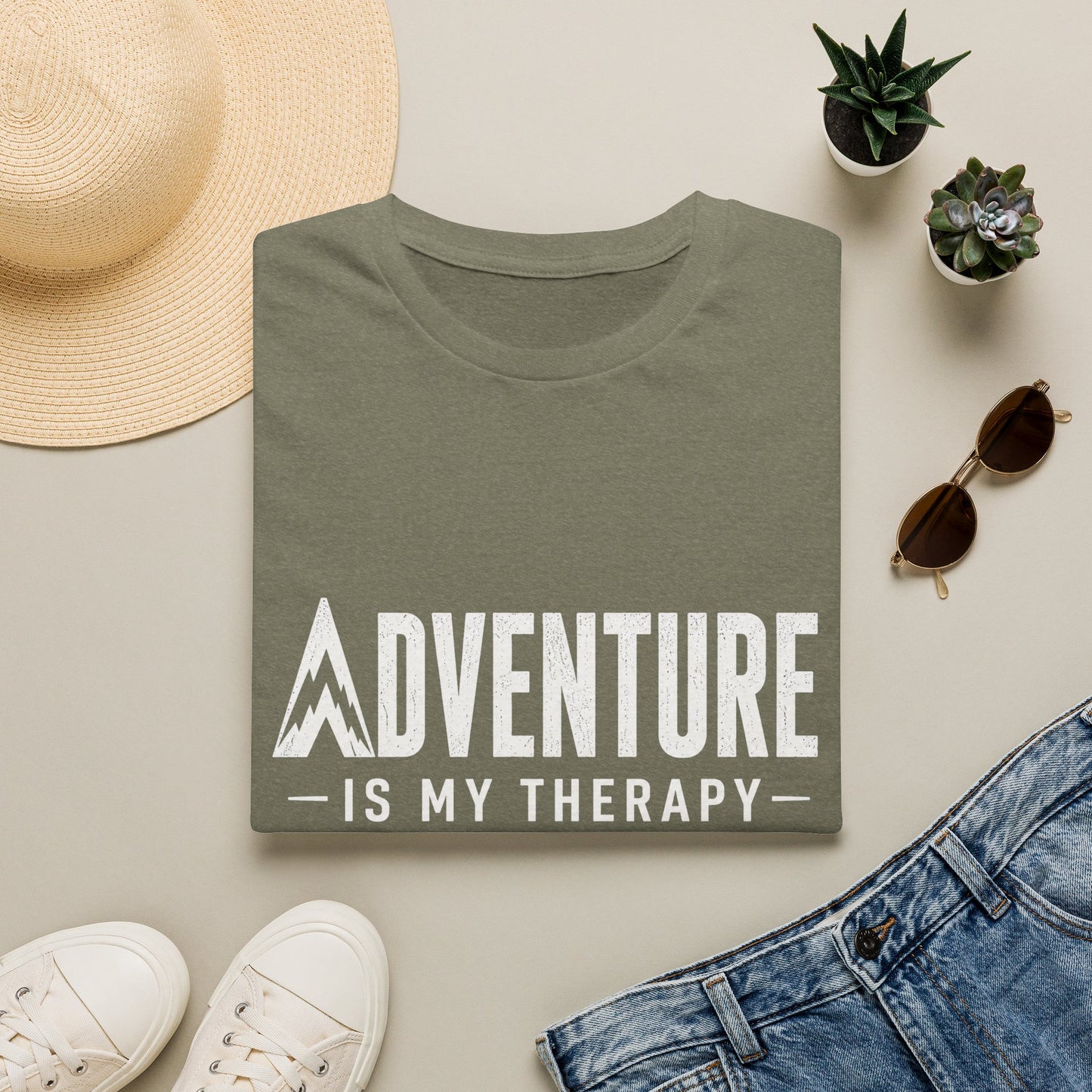 Adventure Is My Therapy T-Shirt