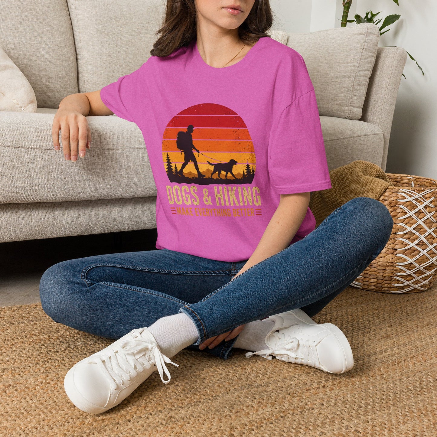 Dogs and Hiking Make Better Everything T-Shirt