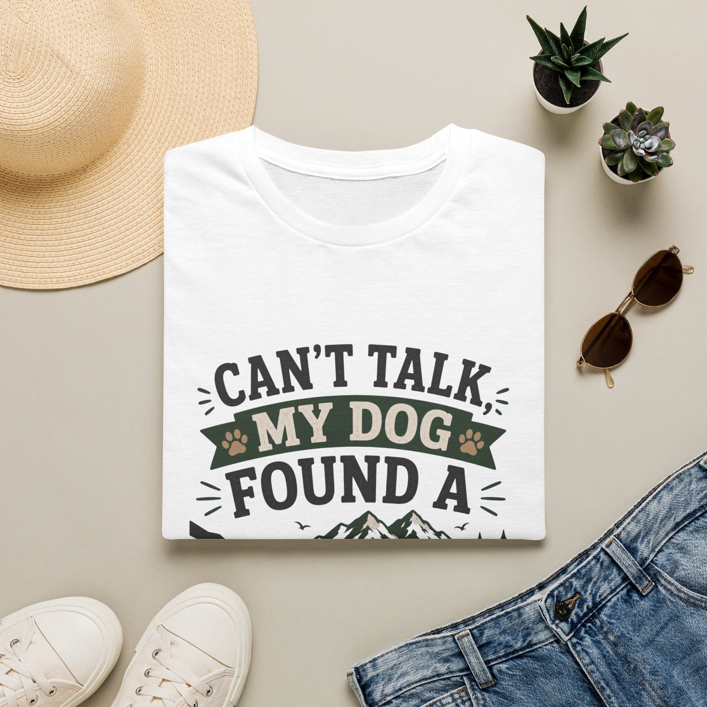 Can't talk, my dog found a trail T-Shirt