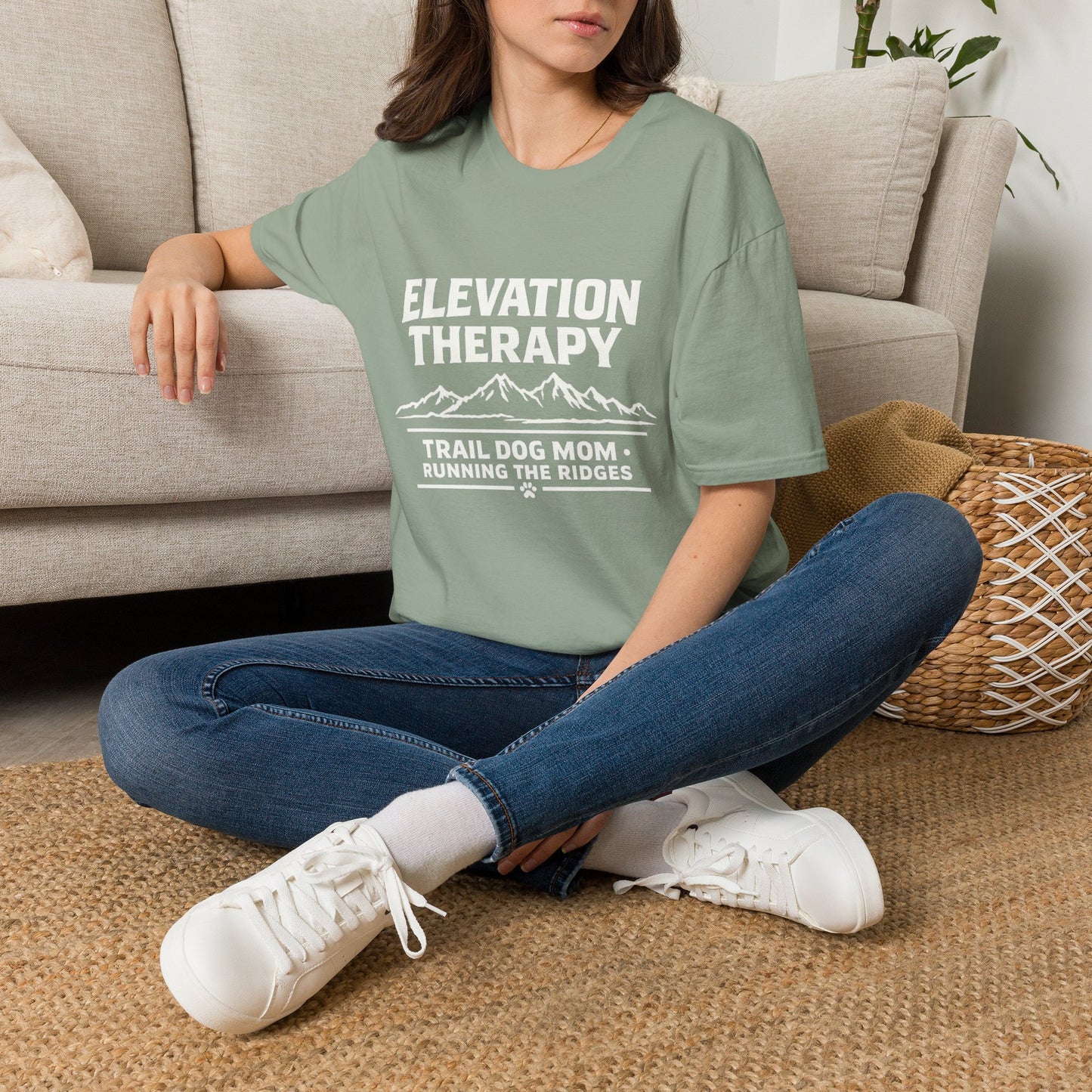 Elevation Therapy for Trail Dog Moms T-Shirt