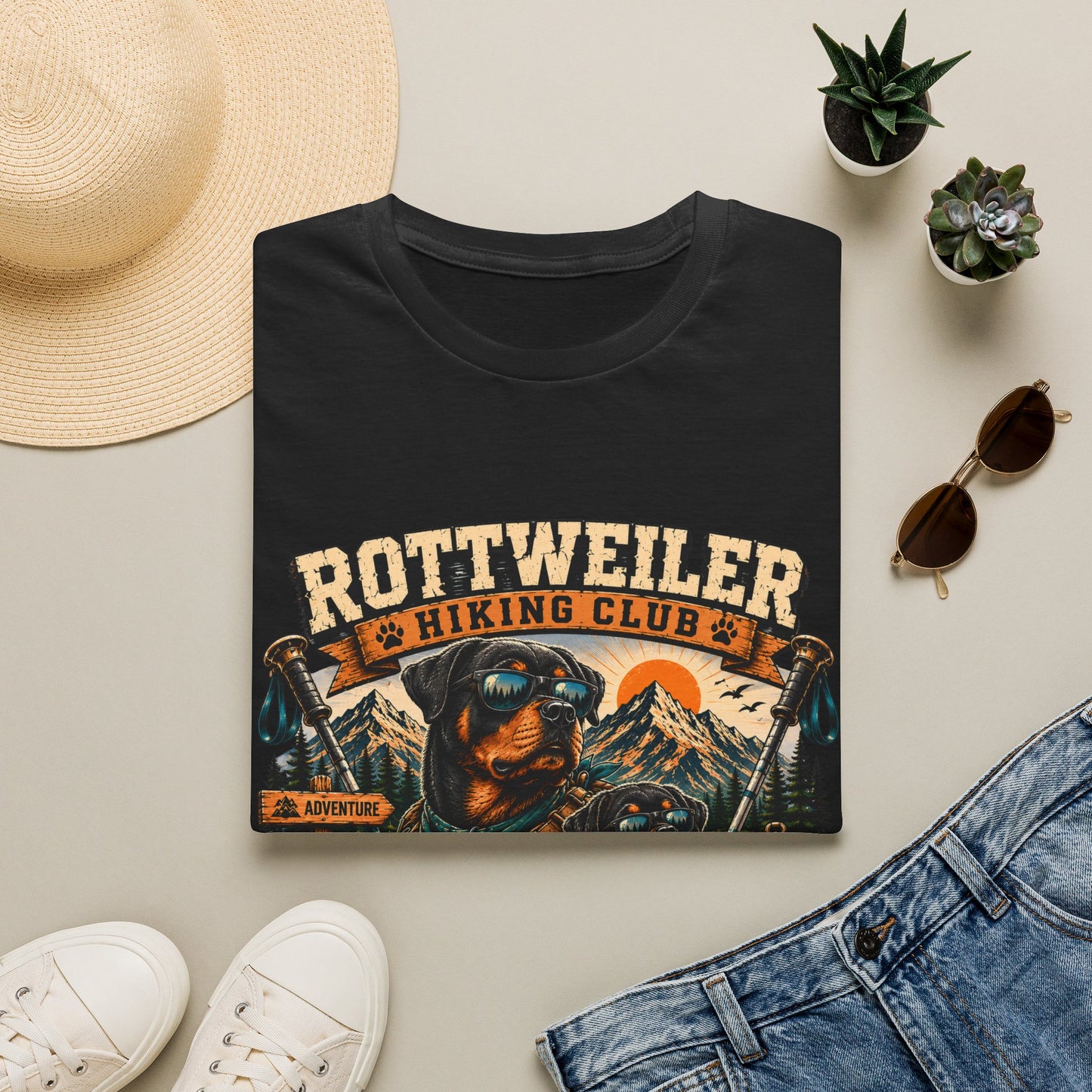 Rottweiler Hiking Club T-Shirt
