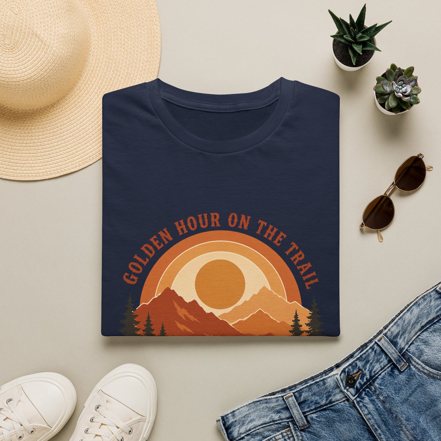 Golden Hour Trail Adventure T-Shirt