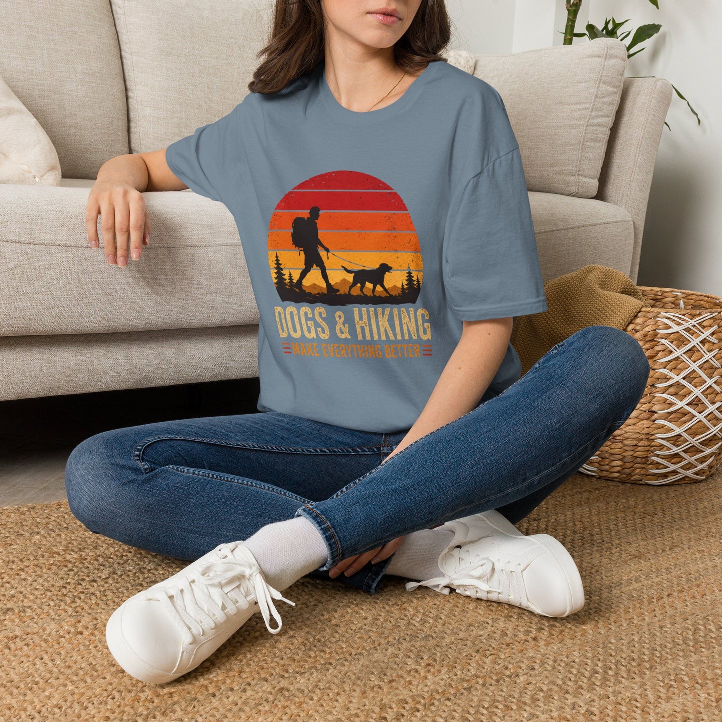Dogs and Hiking Make Better Everything T-Shirt