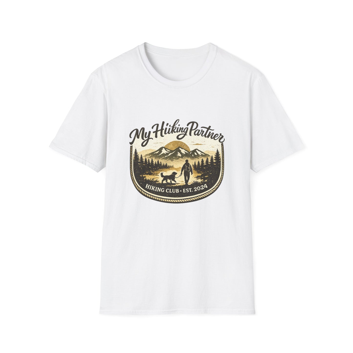 My Hiking Partner Has Four Legs T-Shirt