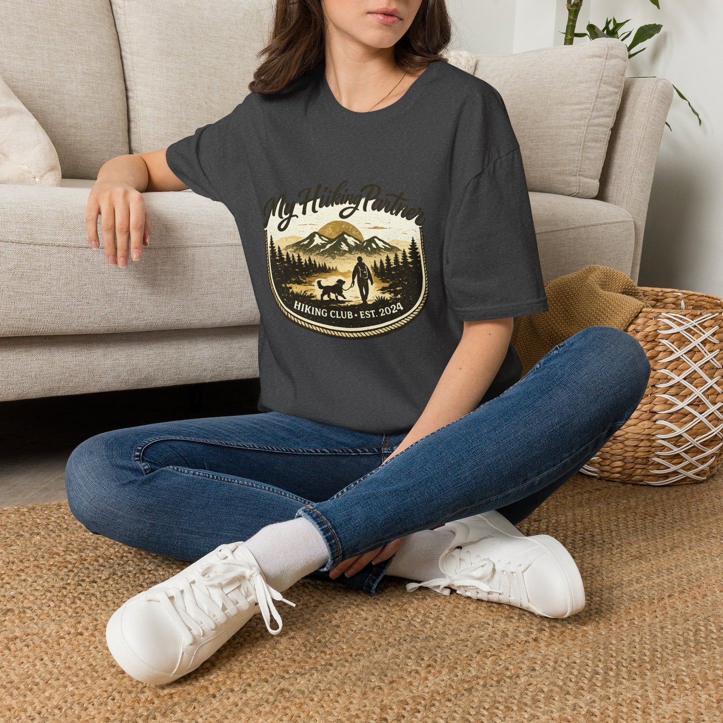 My Hiking Partner Has Four Legs T-Shirt