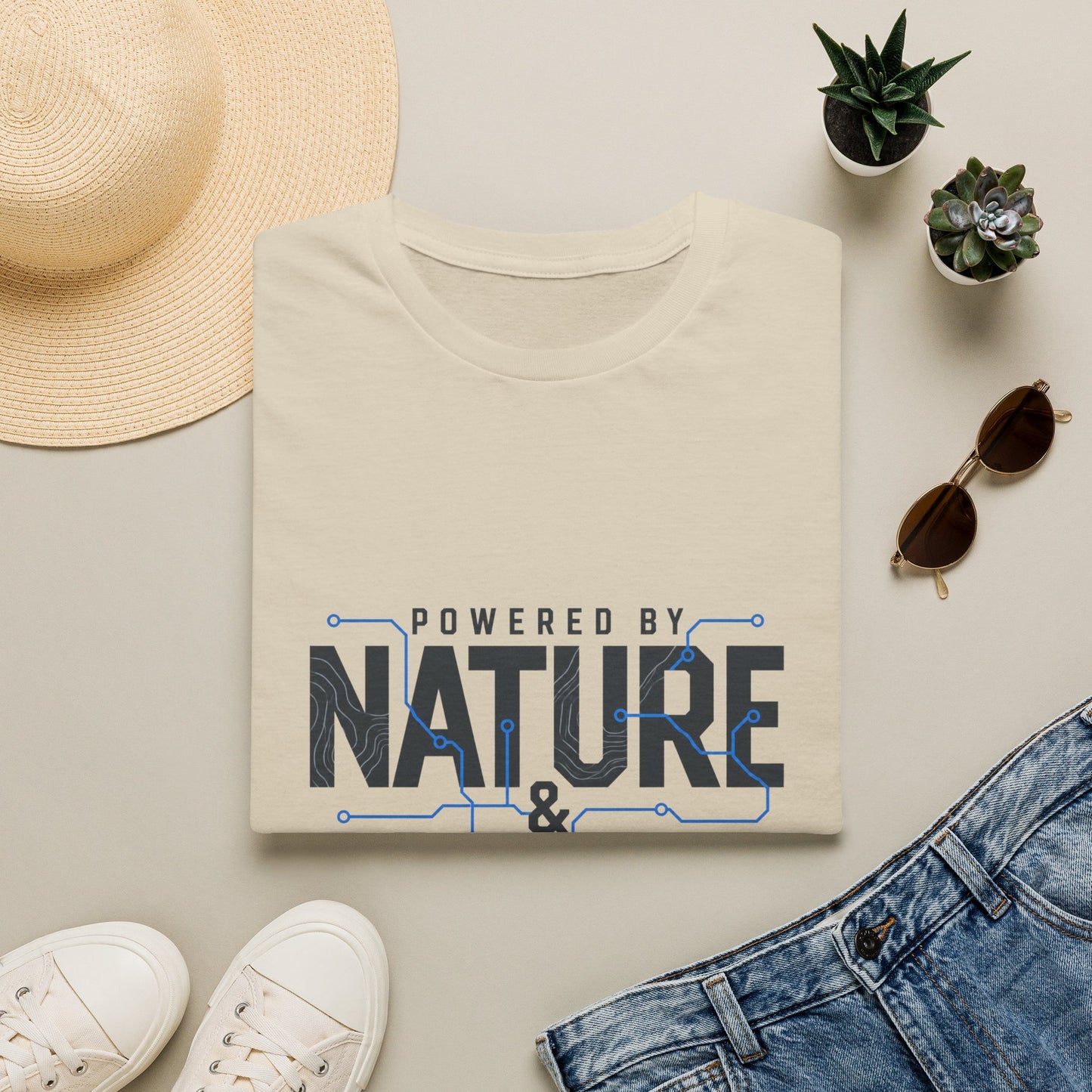Powered by Nature & Nose Circuitry T-Shirt