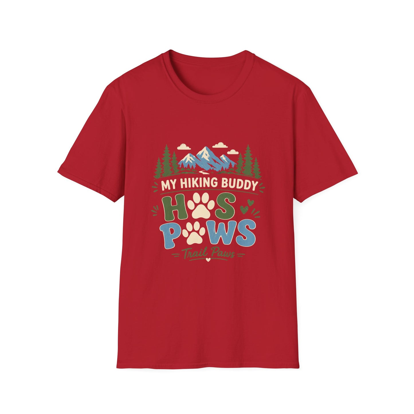 My Hiking Buddy Has Four Legs T-Shirt