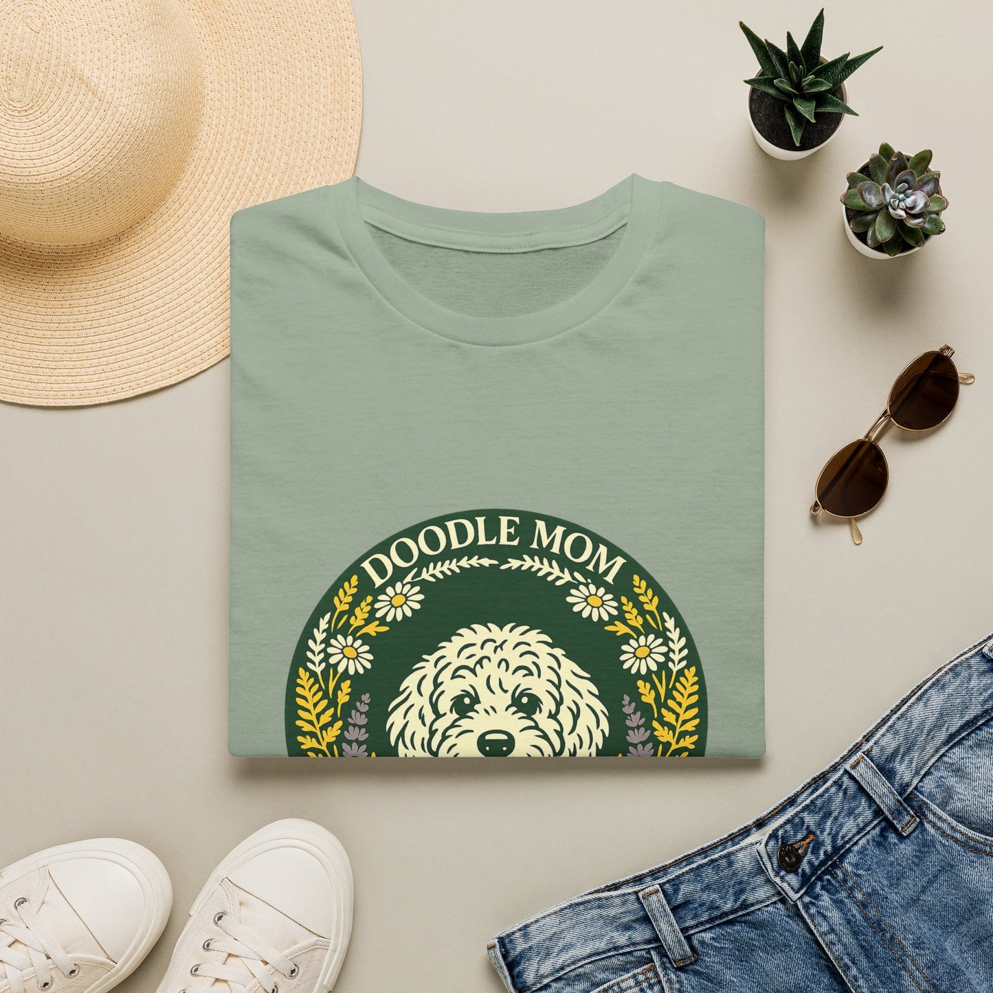 Doodle Mom, Adventure Awaits T-Shirt