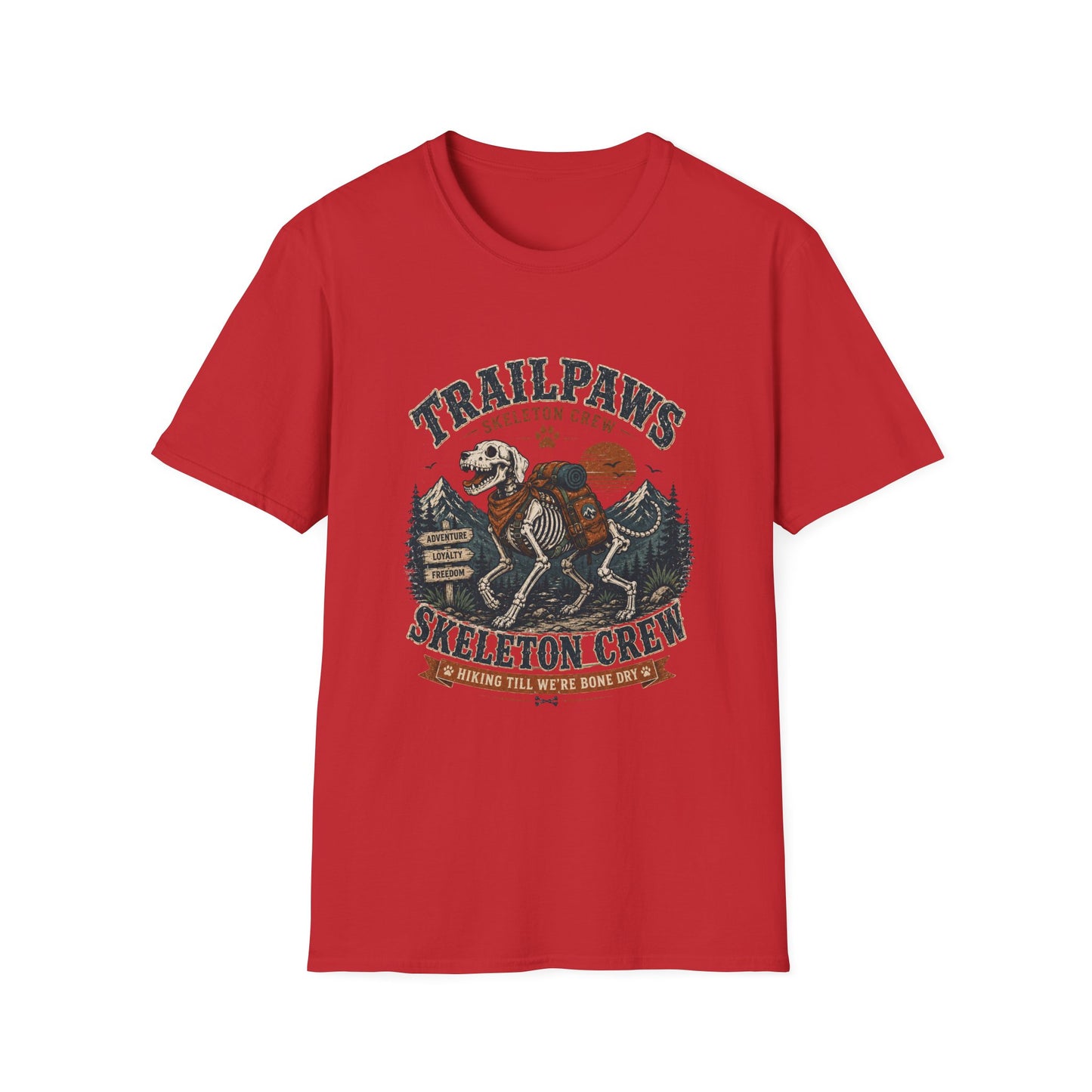 Wagging Trail Skeleton Crew T-Shirt