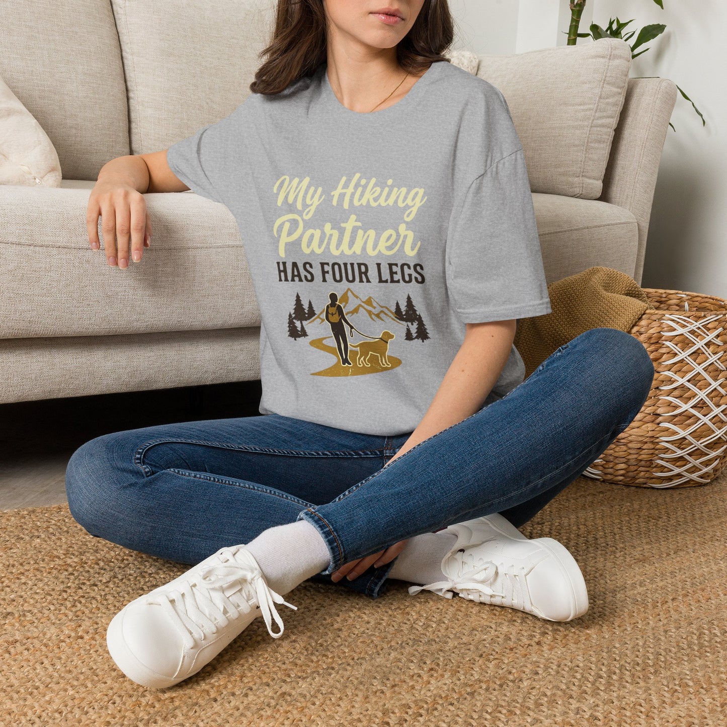 My Hiking Partner Has Four Legs T-Shirt