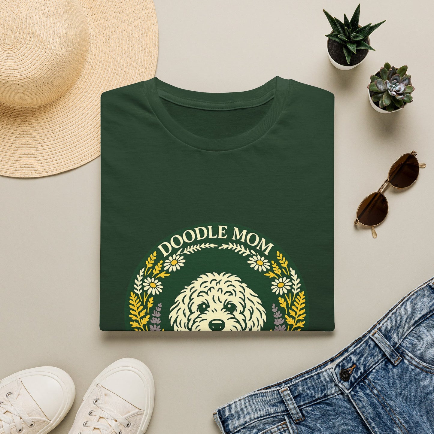 Doodle Mom, Adventure Awaits T-Shirt