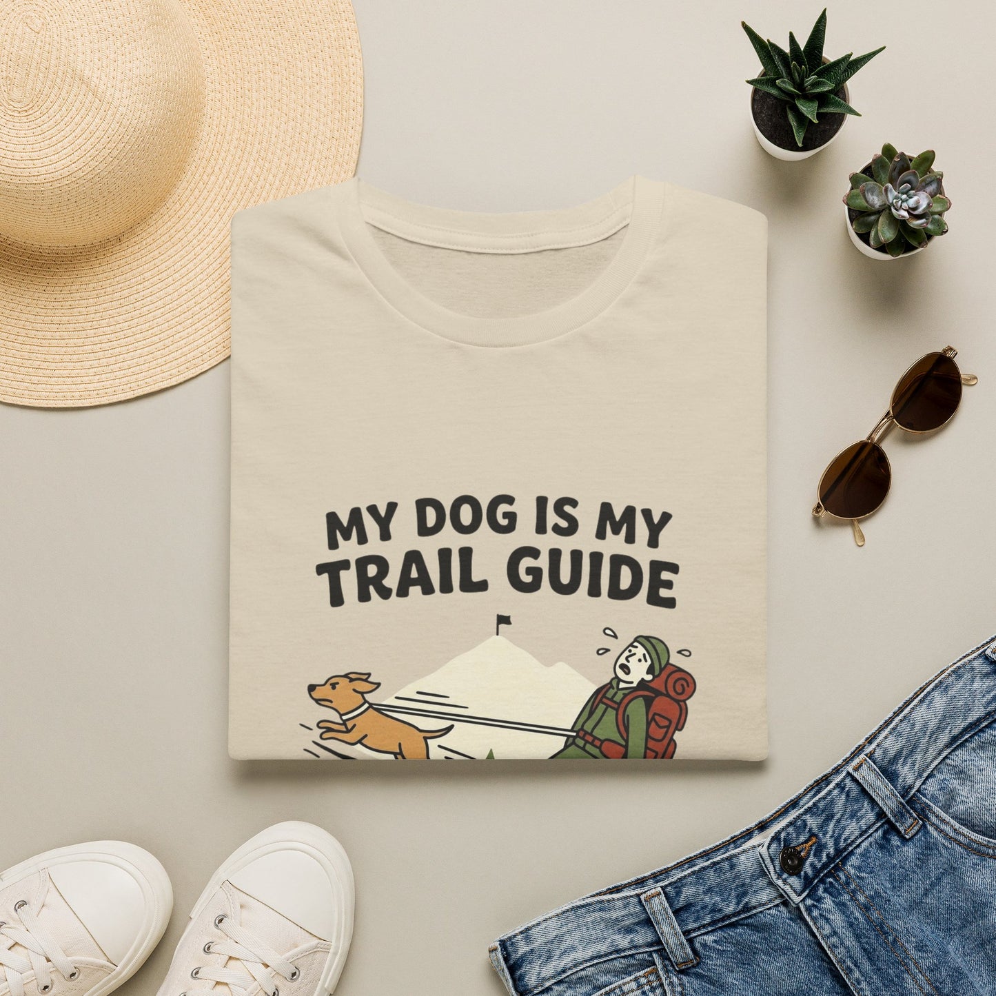Dog is my trail guide T-Shirt