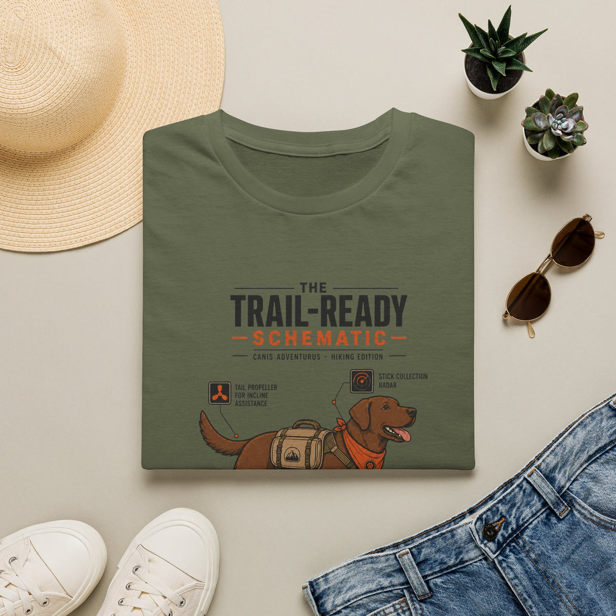 Trail ready schematic T-Shirt