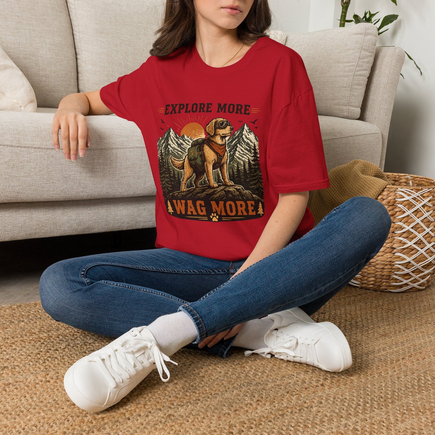 Explore more wag more T-Shirt