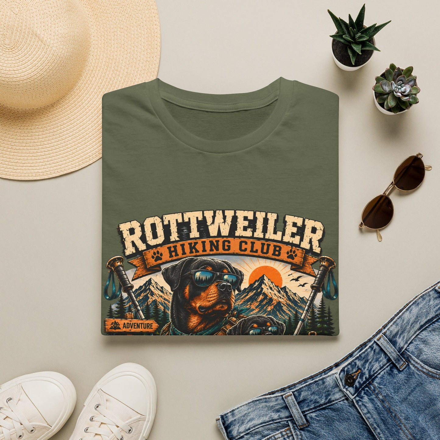 Rottweiler Hiking Club T-Shirt