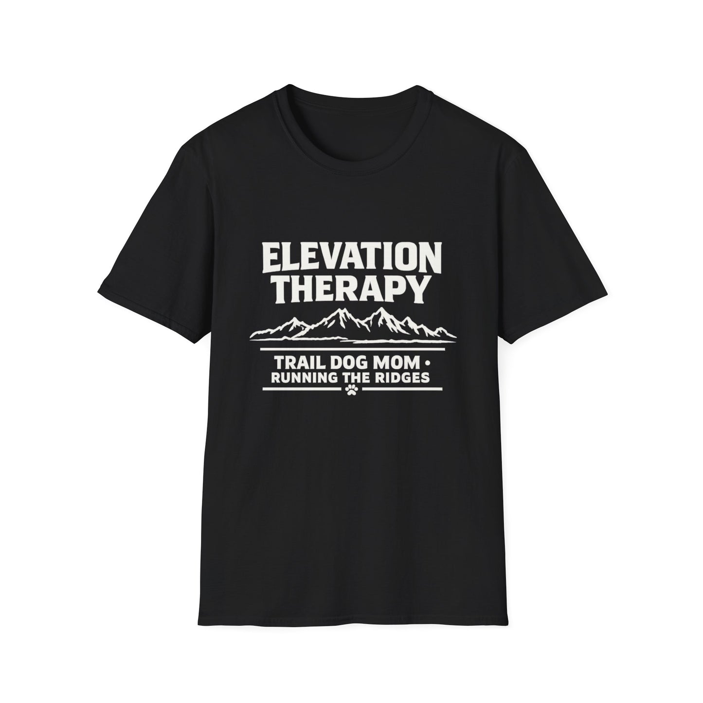 Elevation Therapy for Trail Dog Moms T-Shirt