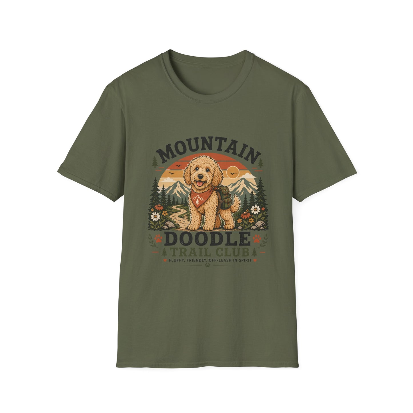 Mountain Doodle Trail Club Logo T-Shirt