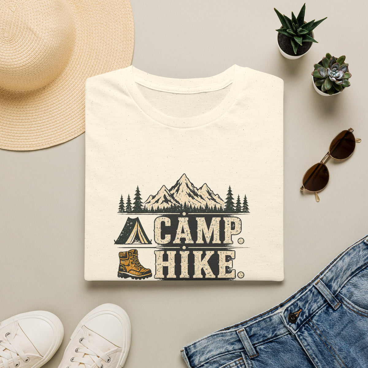 Camp, Hike, Sniff, Repeat T-Shirt
