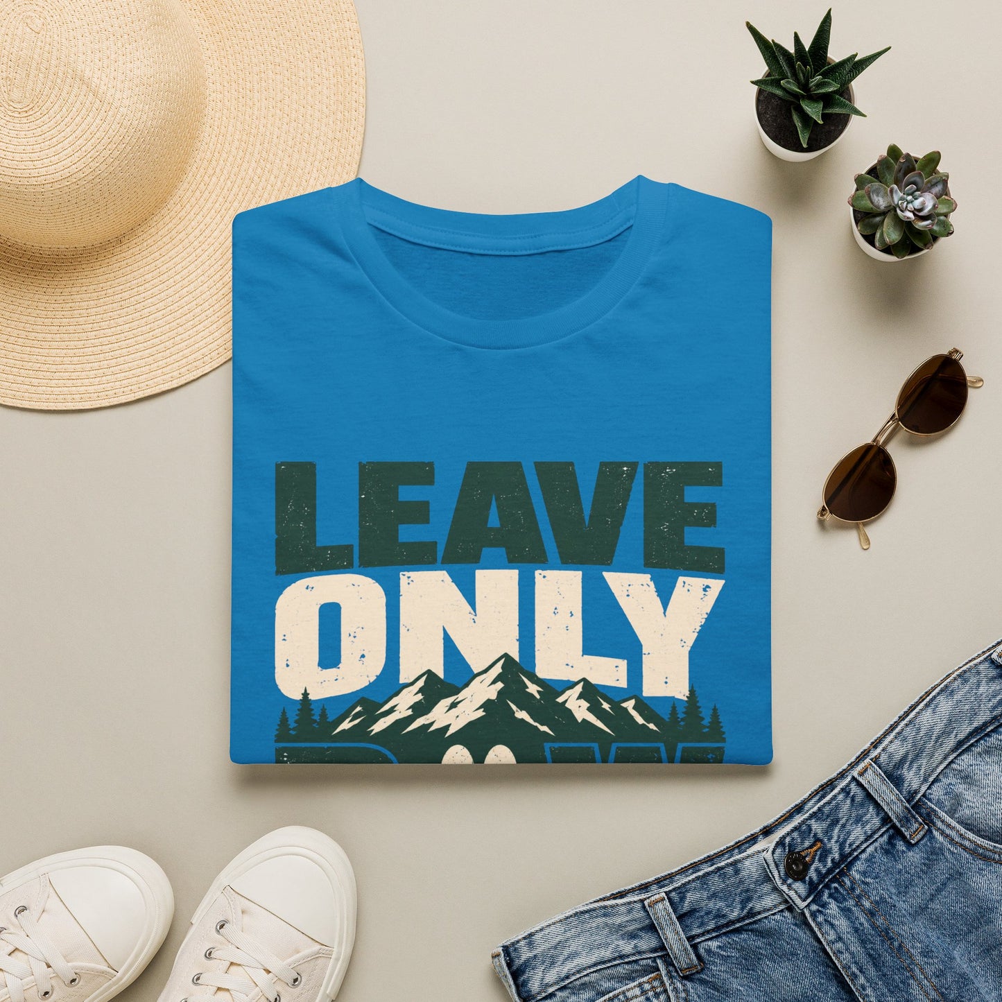 LEAVE ONLY PAW PRINTS T-Shirt