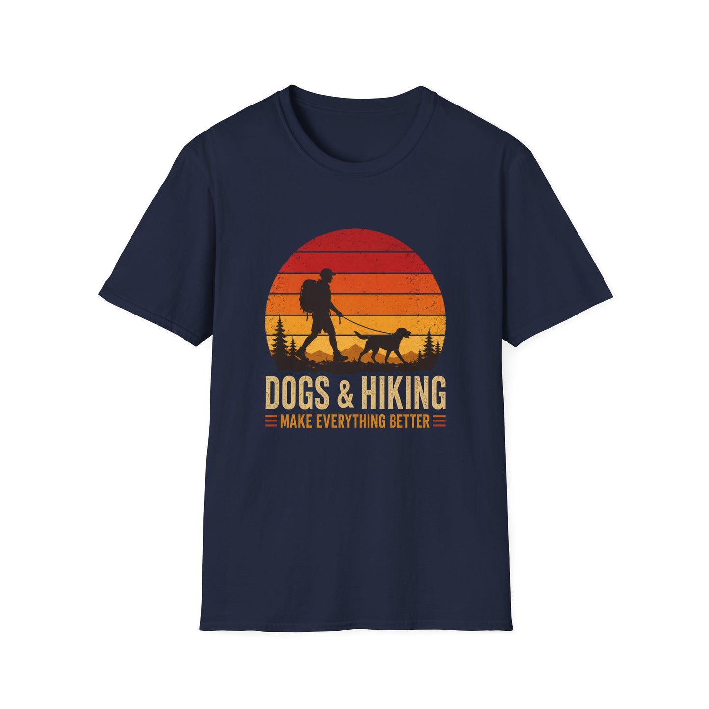 Dogs and Hiking Make Better Everything T-Shirt
