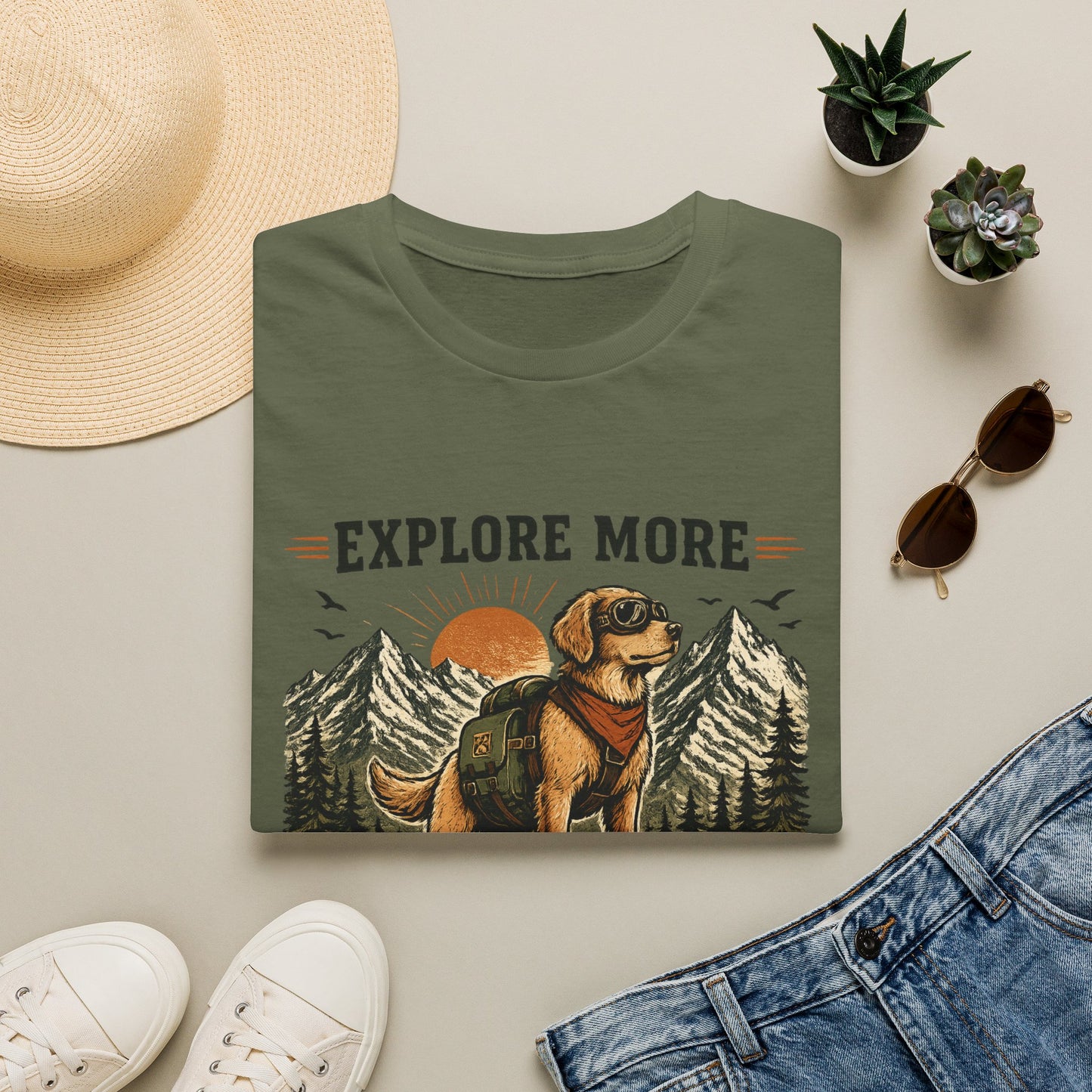 Explore more wag more T-Shirt