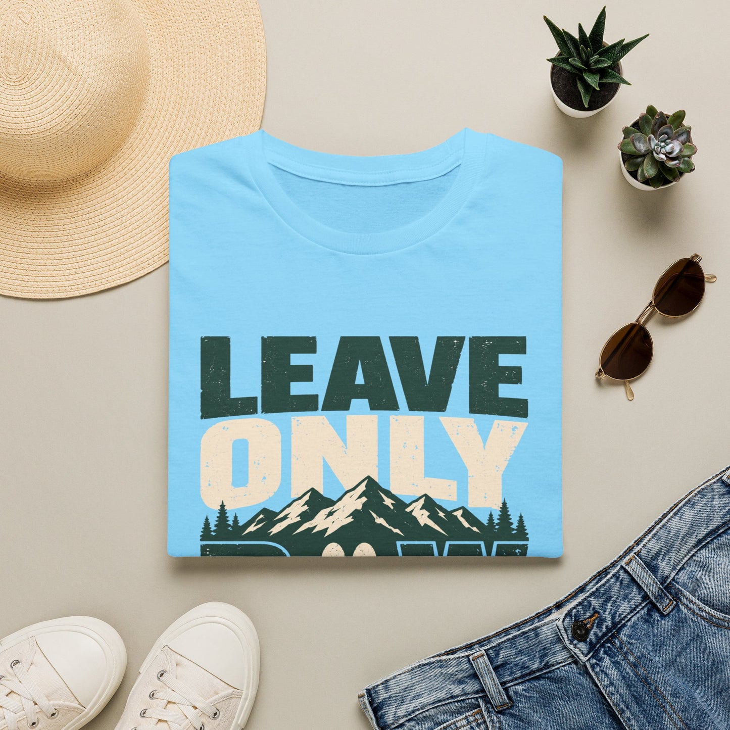 LEAVE ONLY PAW PRINTS T-Shirt
