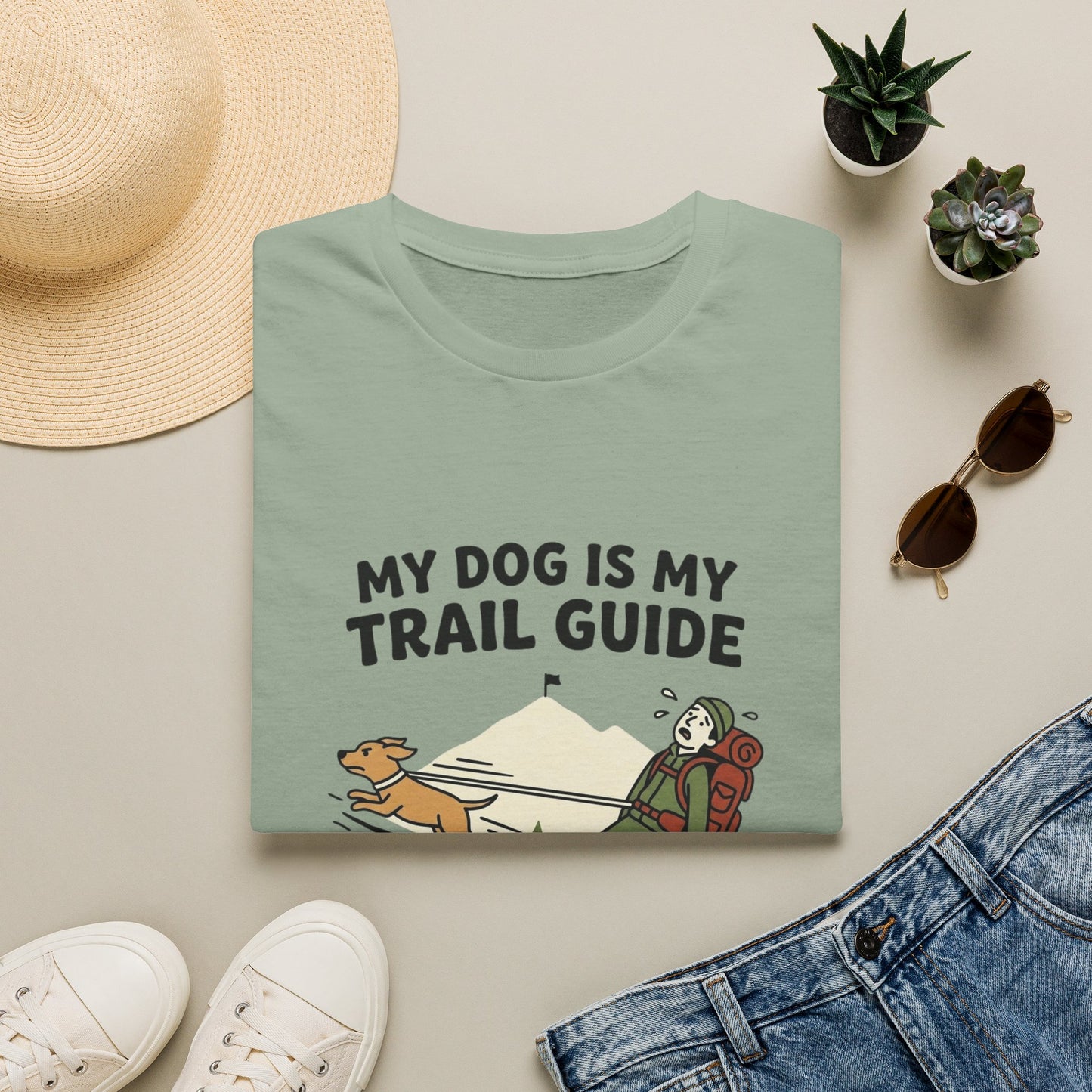Dog is my trail guide T-Shirt