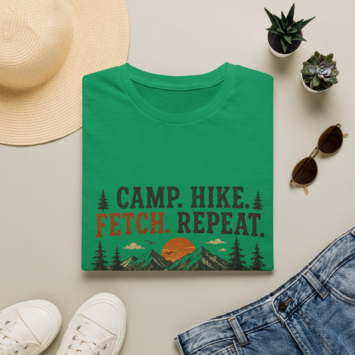 Camp Hike fetch T-Shirt