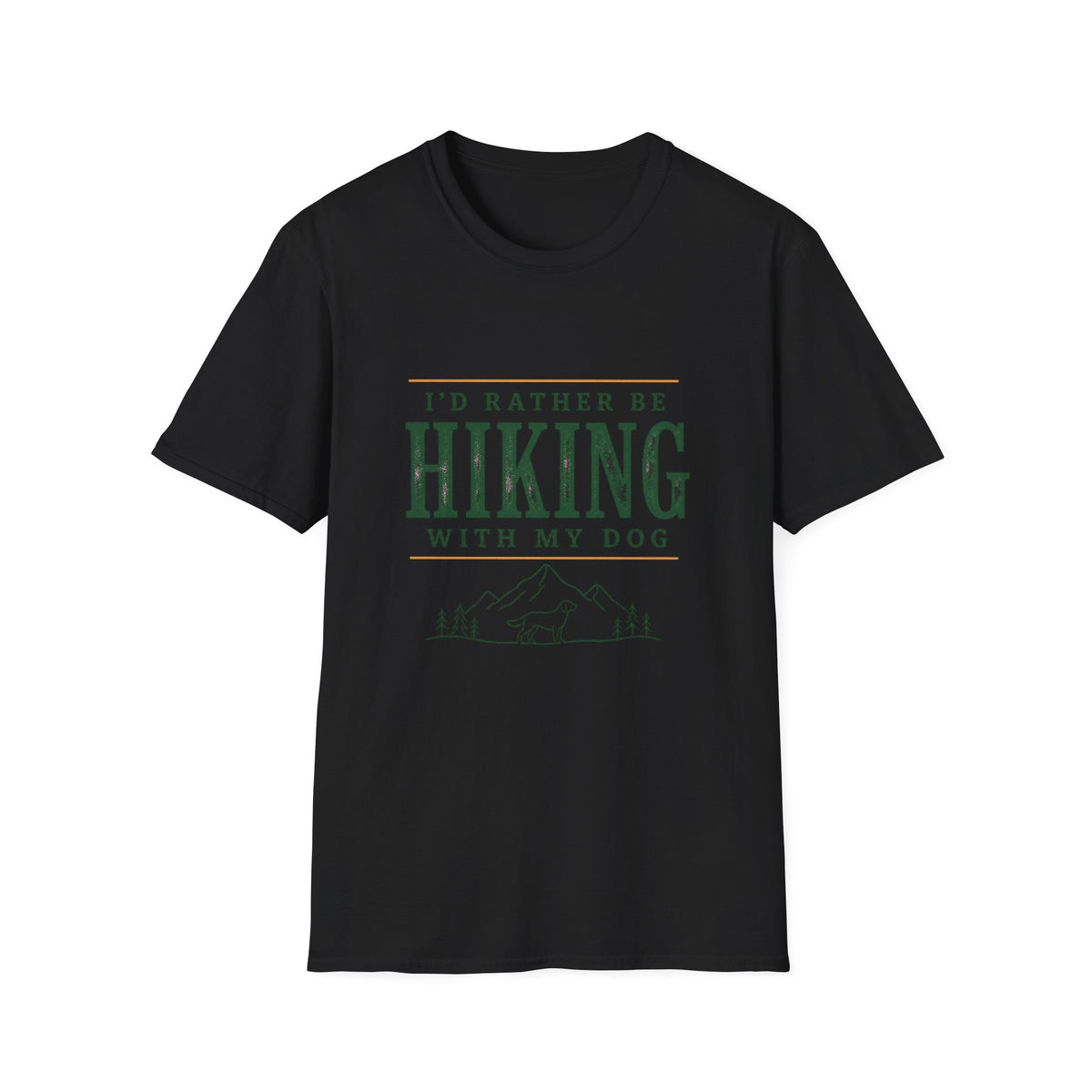 Rather Be Hiking With My Dog T-Shirt