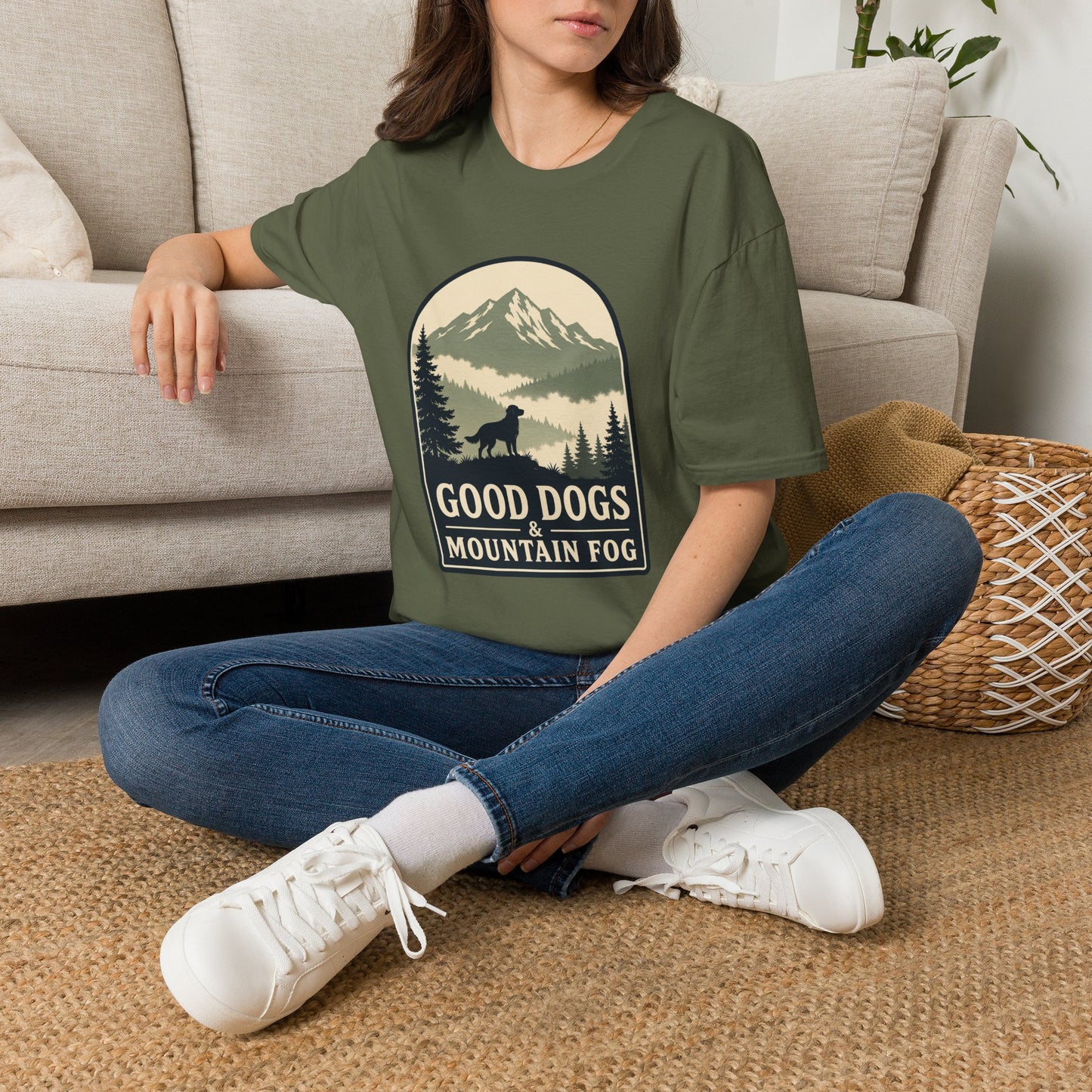 Good Dogs and Mountain Fog T-Shirt
