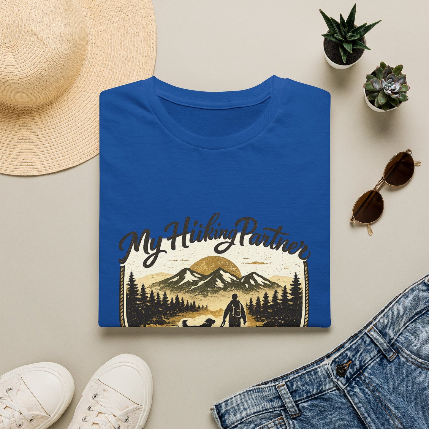 My Hiking Partner Has Four Legs T-Shirt