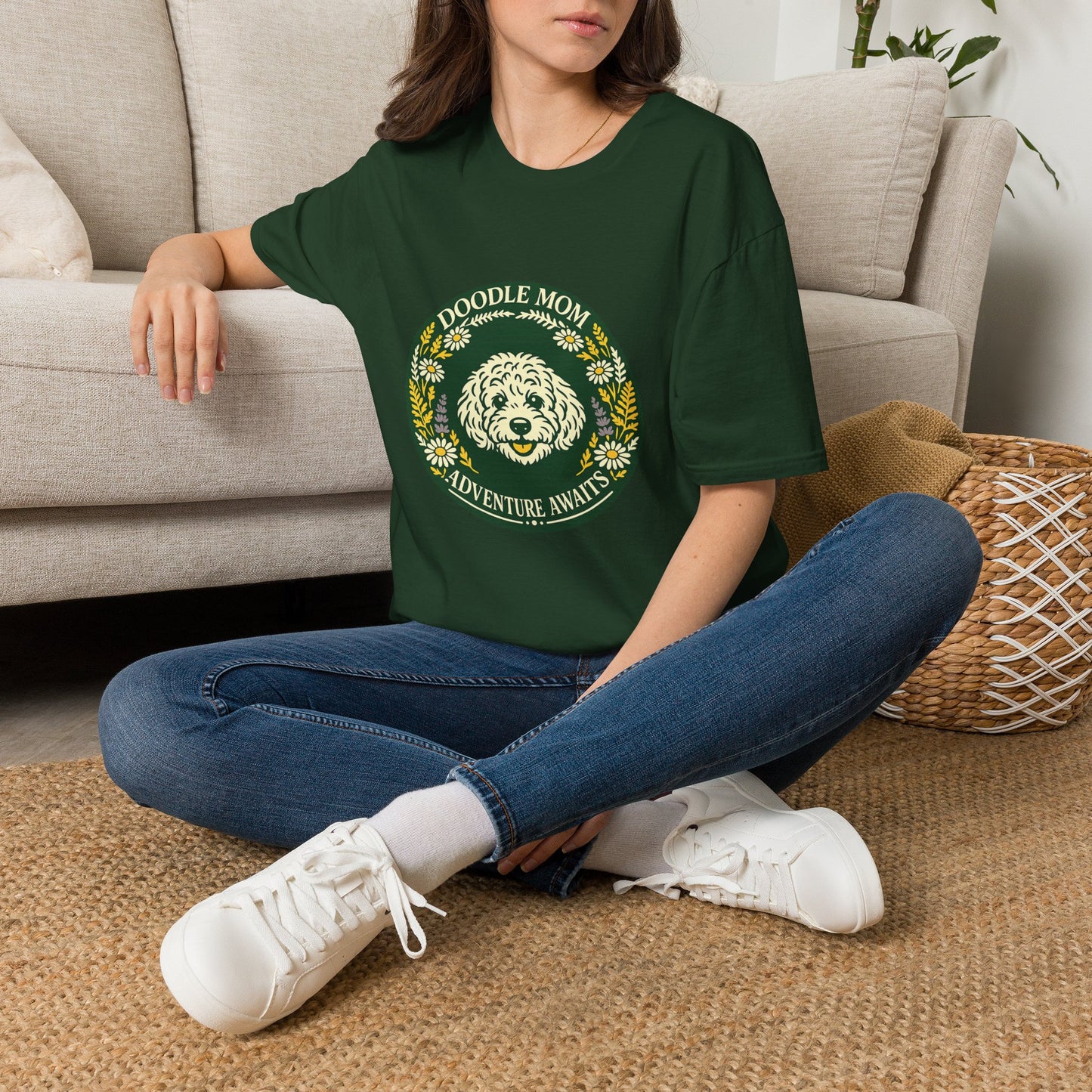 Doodle Mom, Adventure Awaits T-Shirt