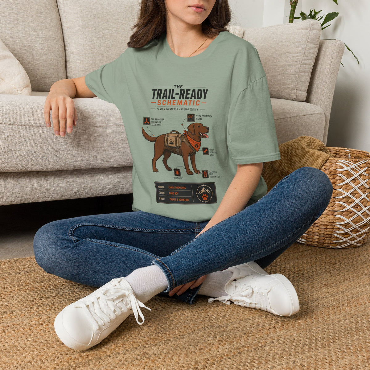 Trail ready schematic T-Shirt