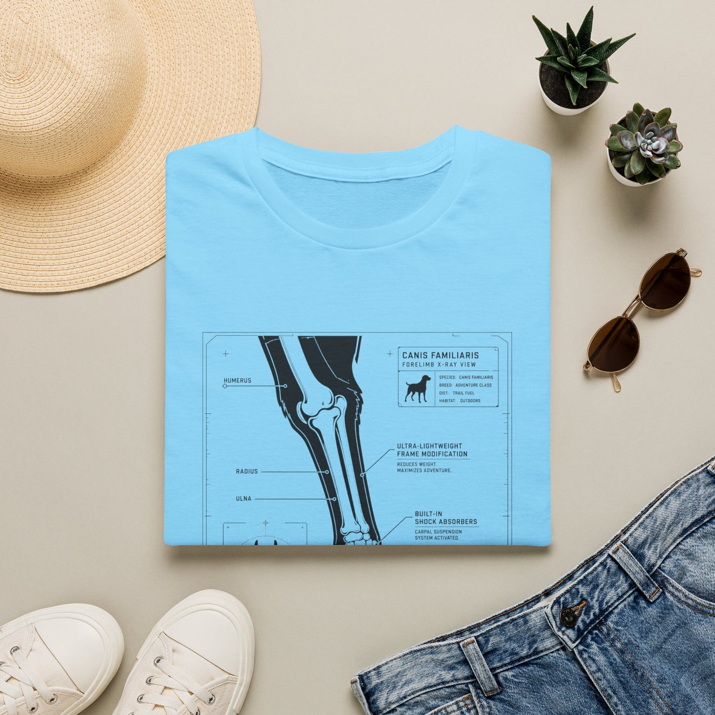 Wagging Trail: The Bare Bones T-Shirt