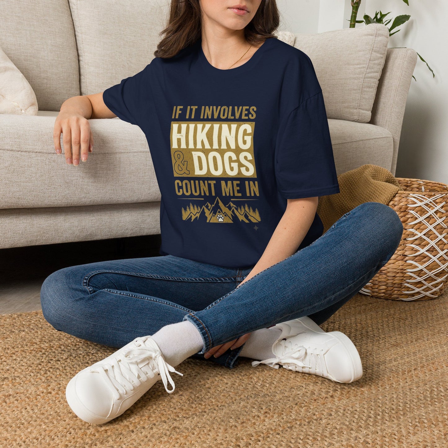 If It Involves Hiking & Dogs T-Shirt