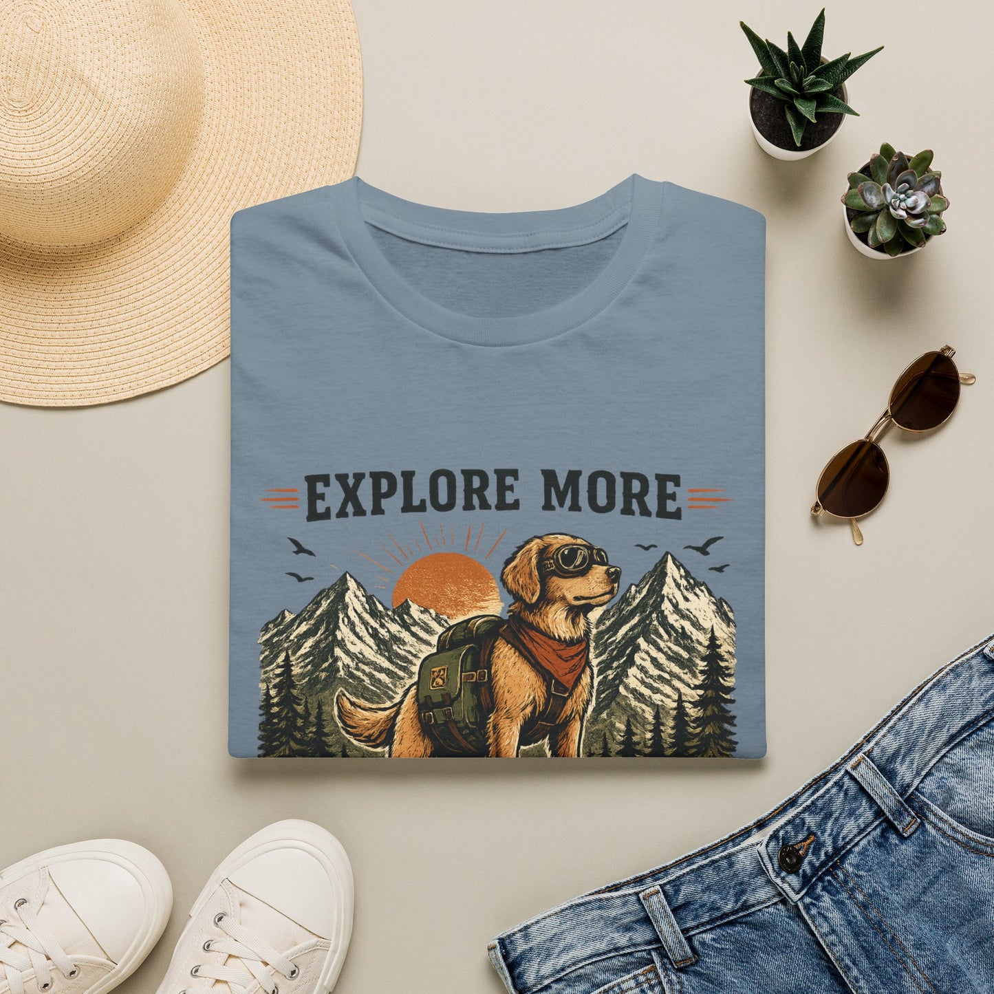 Explore more wag more T-Shirt
