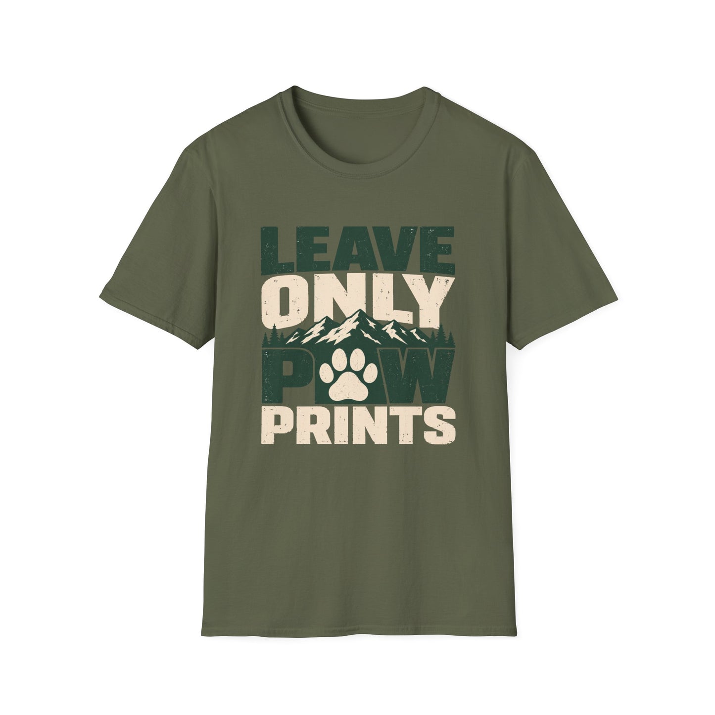 LEAVE ONLY PAW PRINTS T-Shirt