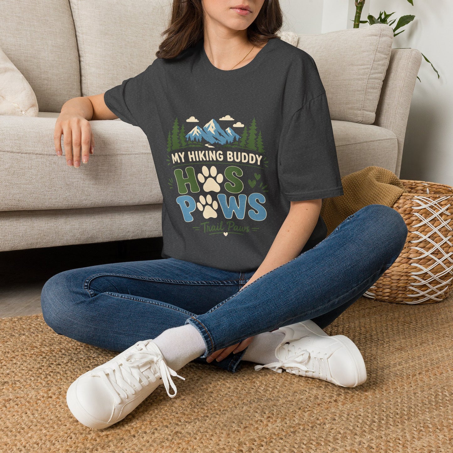 My Hiking Buddy Has Four Legs T-Shirt