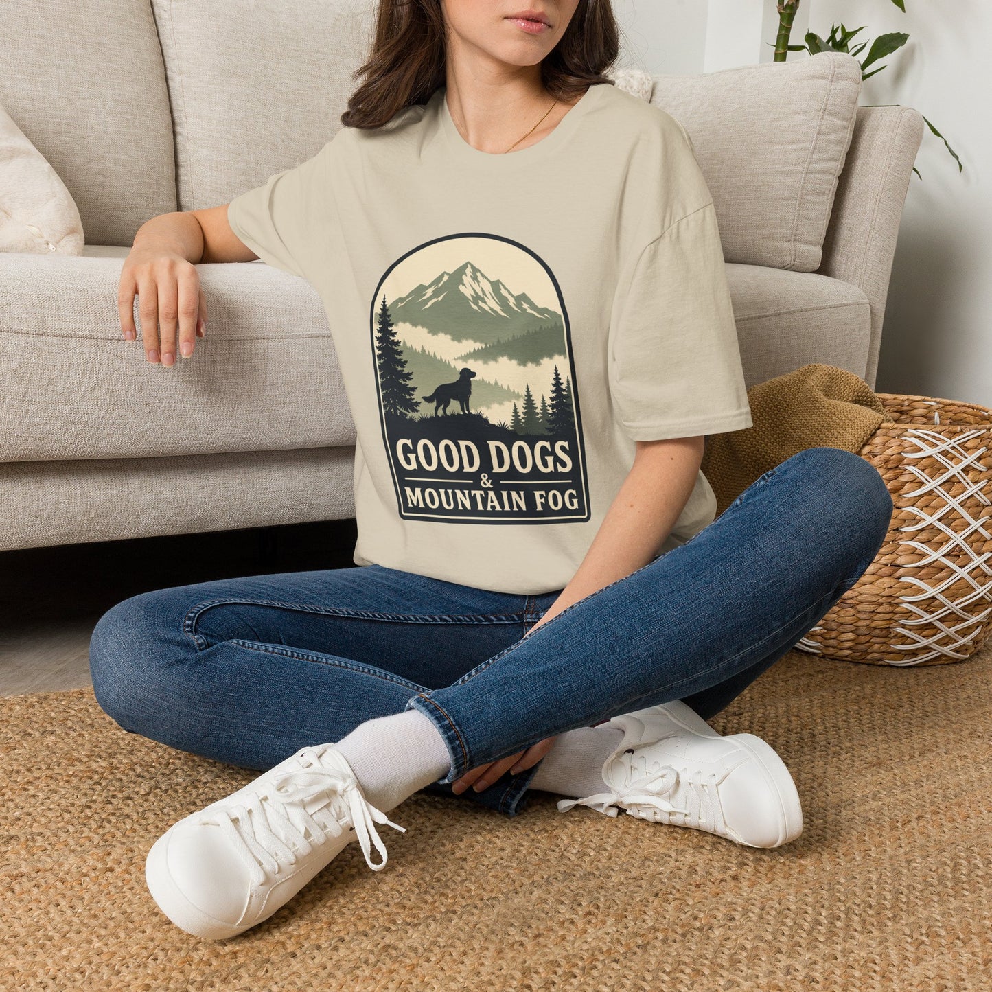 Good Dogs and Mountain Fog T-Shirt