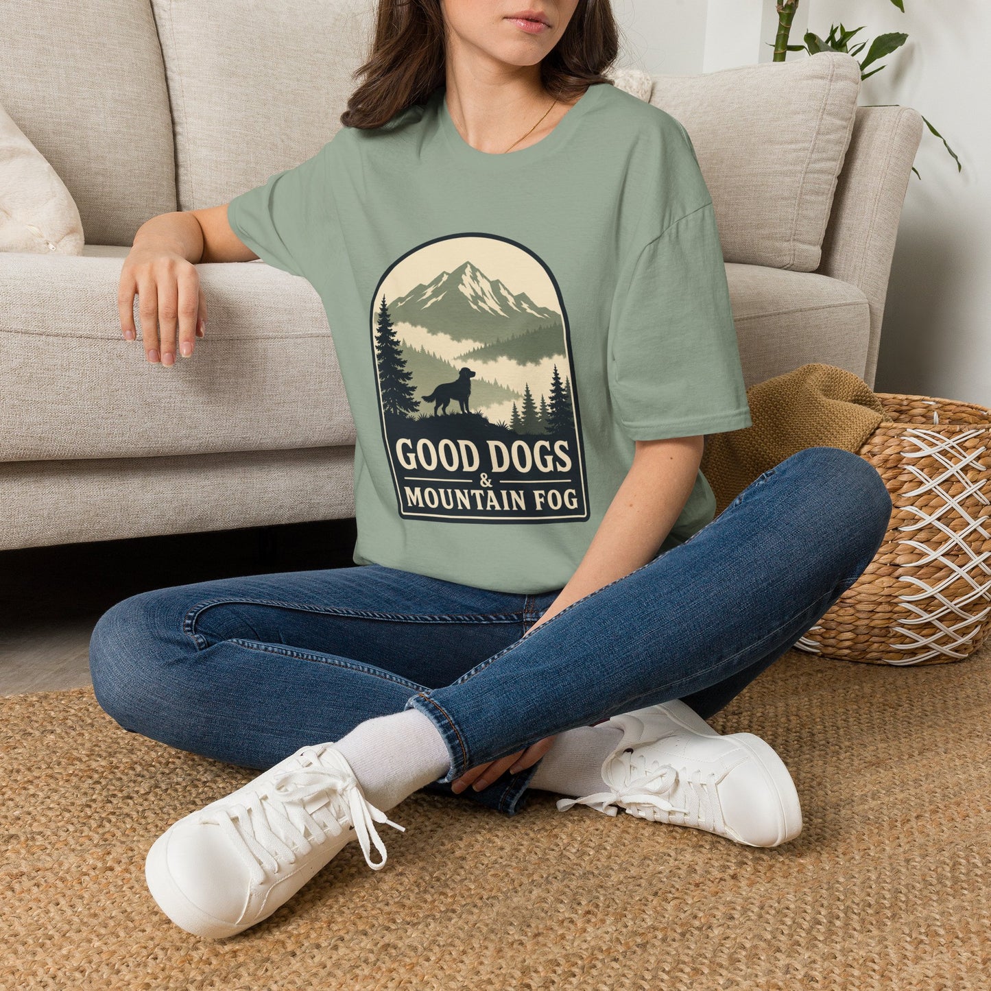 Good Dogs and Mountain Fog T-Shirt