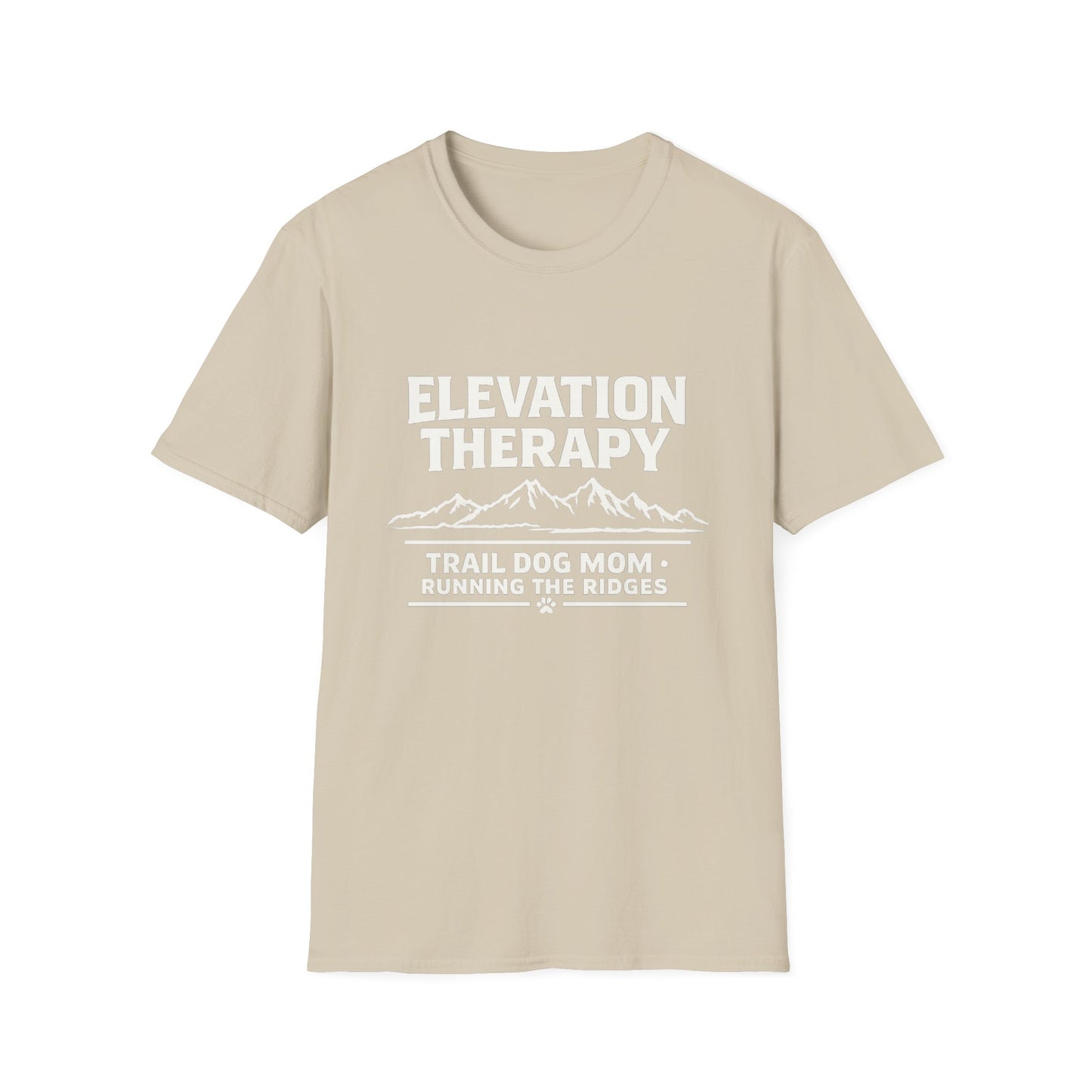 Elevation Therapy for Trail Dog Moms T-Shirt